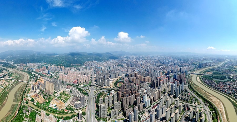 航拍城廂。莆田市城廂區(qū)文化體育和旅游局供圖