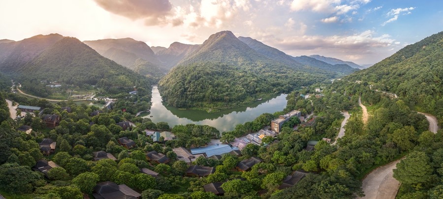 九龍谷風(fēng)景區(qū)。莆田市城廂區(qū)文化體育和旅游局供圖