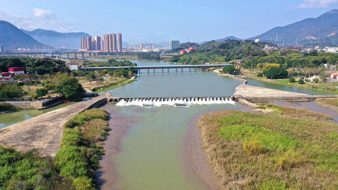 木蘭陂至今仍在發(fā)揮引水、蓄水、防洪、擋潮等多種作用。張智生攝