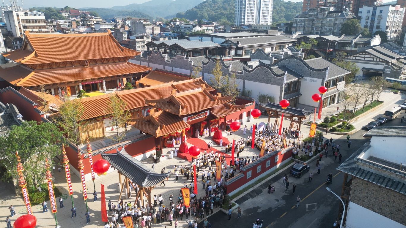 朱文公祠、五經(jīng)博士府正式開館。中建海峽供圖